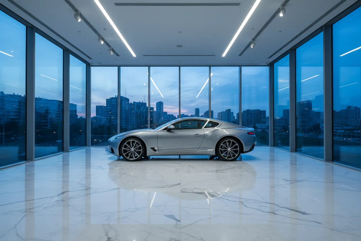 Virtuelle Showroom-Hintergründe für Autos, erklärt